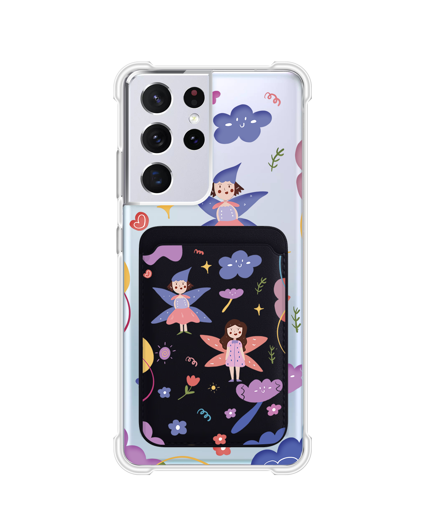 เคสกระเป๋าสตางค์แม่เหล็ก Android - ลายนางฟ้า