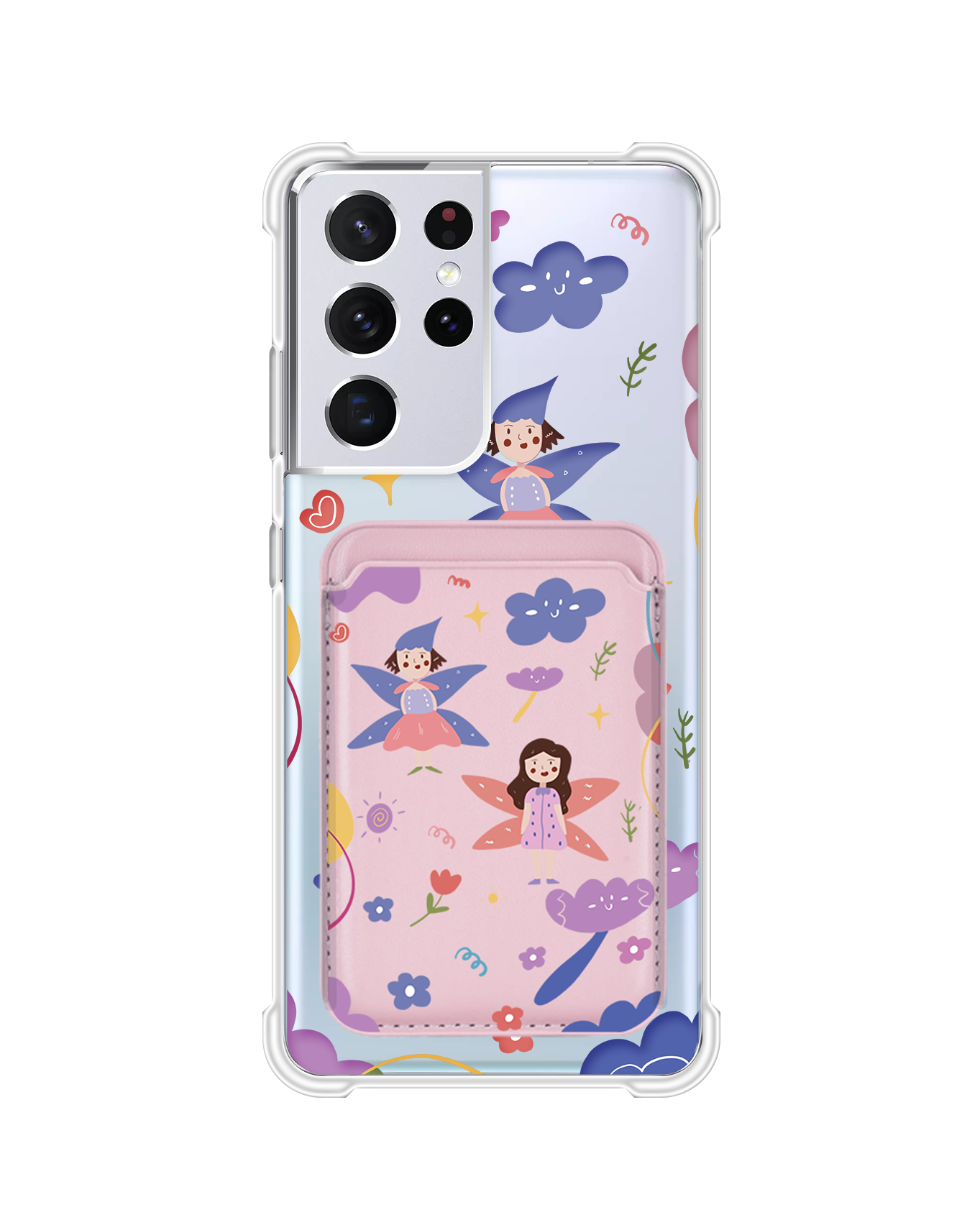 เคสกระเป๋าสตางค์แม่เหล็ก Android - ลายนางฟ้า