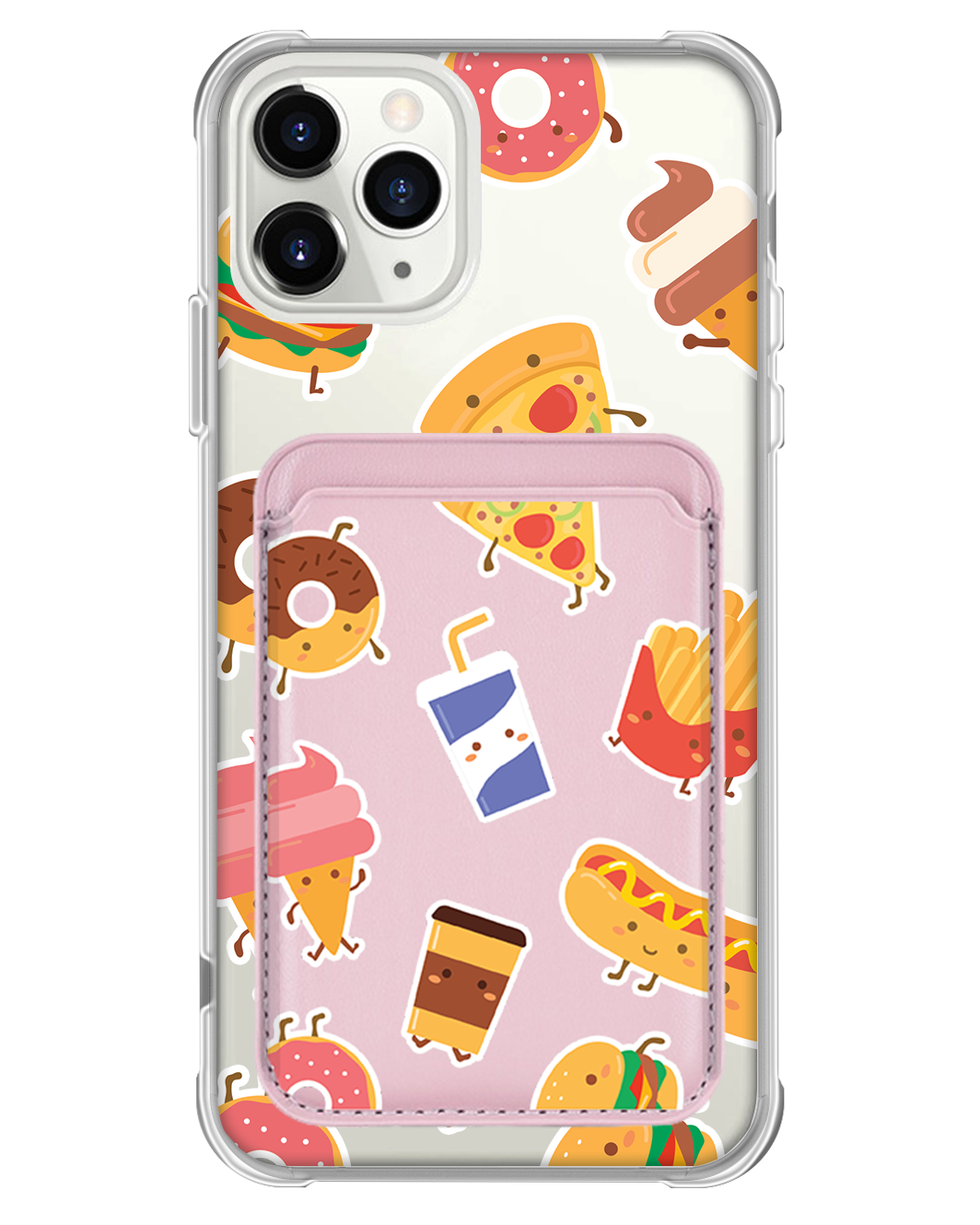 iPhone Magnetic Wallet Case - Fast Foodies