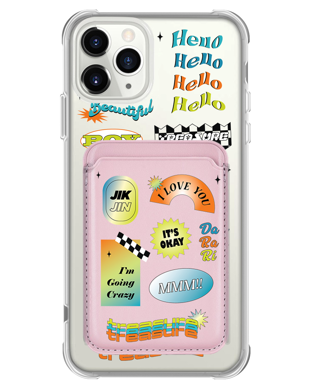 iPhone Magnetic Wallet Case - Hello Treasure