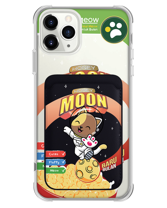 iPhone Magnetic Wallet Case - Honey Moon