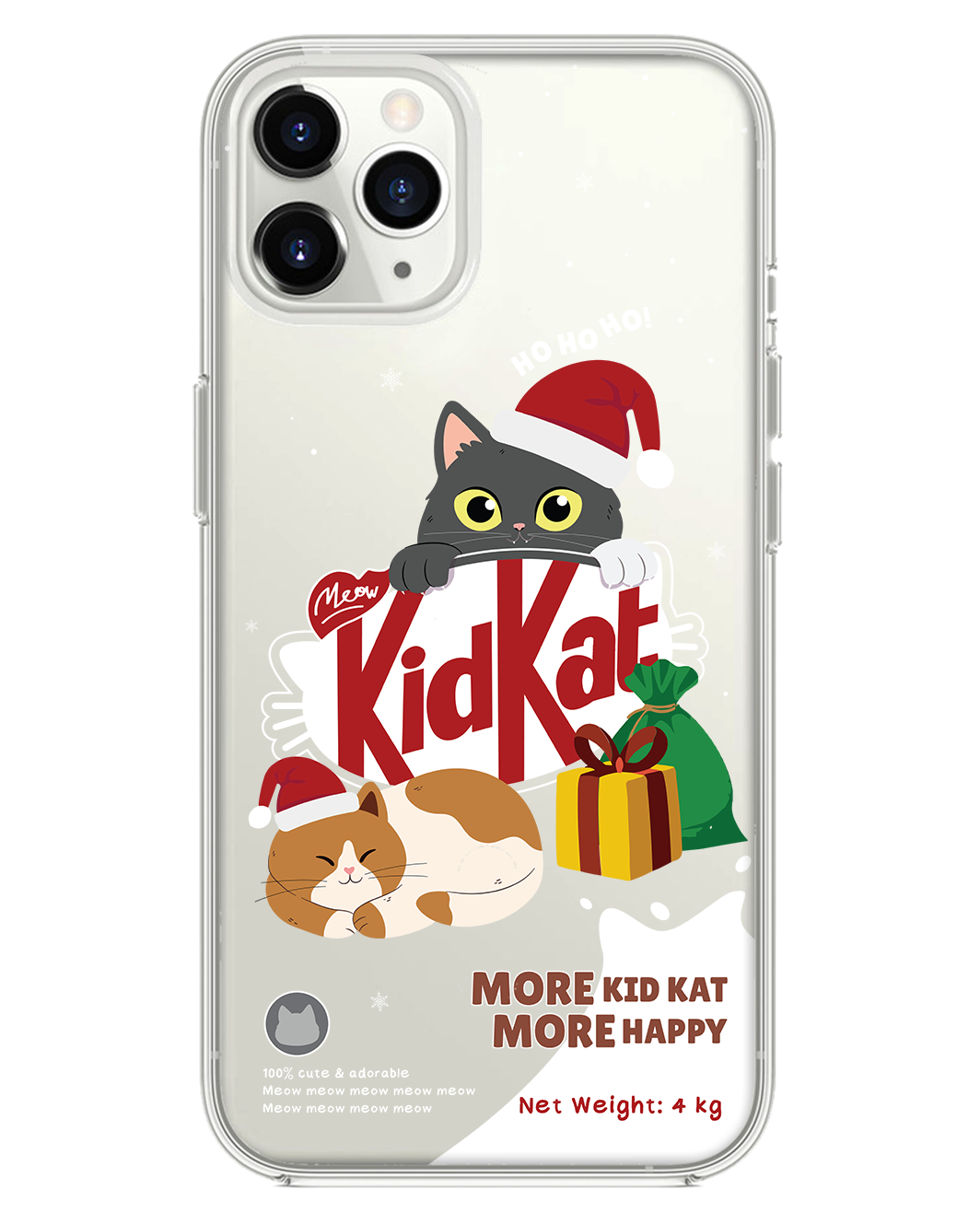iPhone Rearguard Hybrid - Kidkat คริสต์มาส