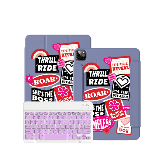 สติ๊กเกอร์ The Boyz Song สำหรับ iPad / Android Tab Wireless Keyboard Flipcover