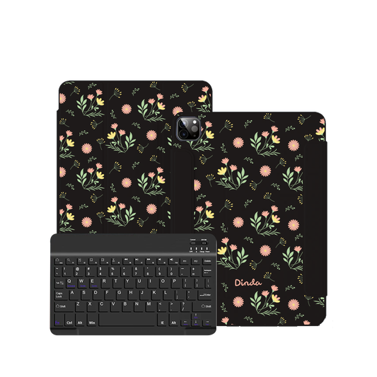 ฝาพับคีย์บอร์ดไร้สายสำหรับ iPad / Android - Dandelion