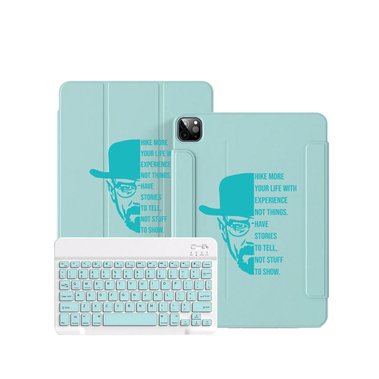 ฝาพับคีย์บอร์ดไร้สายสำหรับ iPad / Android Tab - สำรวจประสบการณ์เพิ่มเติม