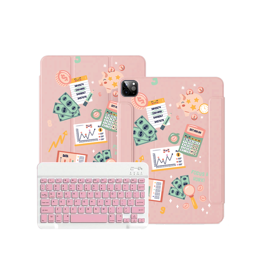 ฝาพับคีย์บอร์ดไร้สายสำหรับ iPad / Android - เจ้าหน้าที่การเงินและเจ้าหน้าที่