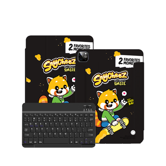 ฝาพับคีย์บอร์ดไร้สายสำหรับ iPad / Android Tab - Saycheez
