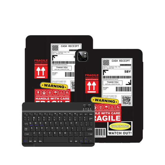 ฝาปิดคีย์บอร์ดไร้สายสำหรับ iPad / Android Tab - ฉลากการจัดส่ง