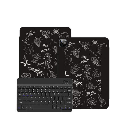 ฝาพับคีย์บอร์ดไร้สายสำหรับ iPad / Android Tab - Stay Unique 1.0