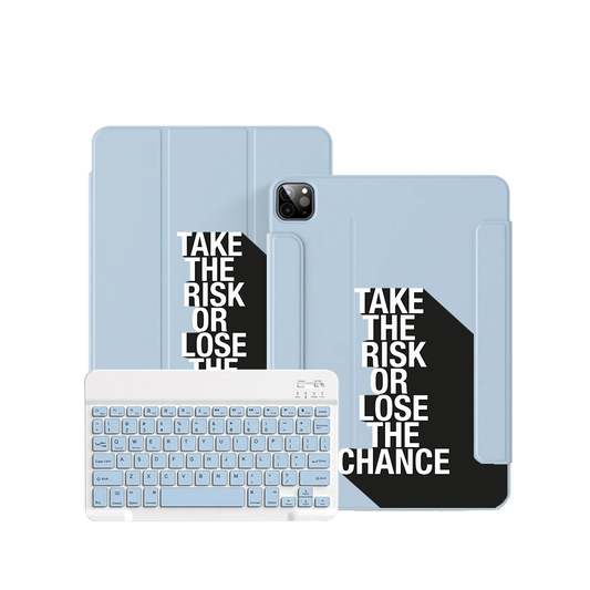 ฝาพับคีย์บอร์ดไร้สายสำหรับ iPad / Android Tab - เสี่ยงหน่อย