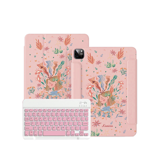 ฝาพับคีย์บอร์ดไร้สายสำหรับ iPad / Android Tab - คุณสมควรได้รับความรัก