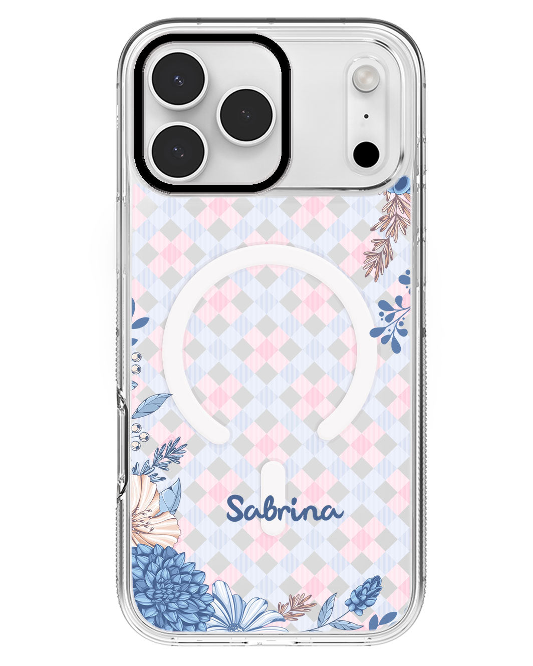 iPhone Rearguard MagSwap - Blue Florals