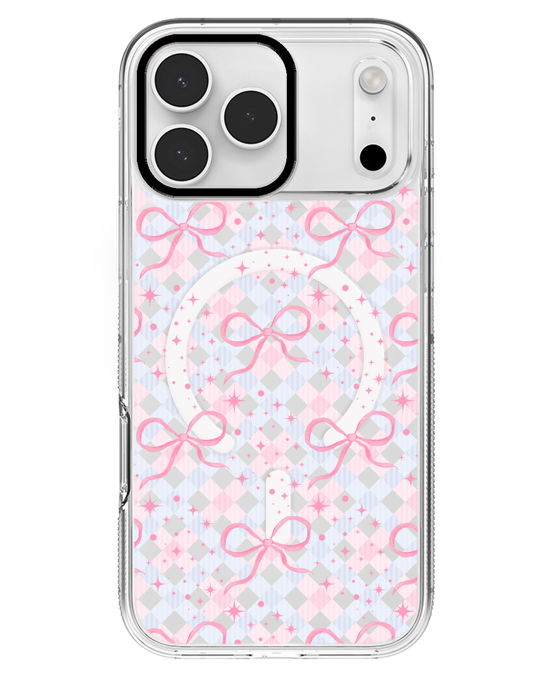 iPhone Rearguard MagSwap - Coquette Glittery Bow
