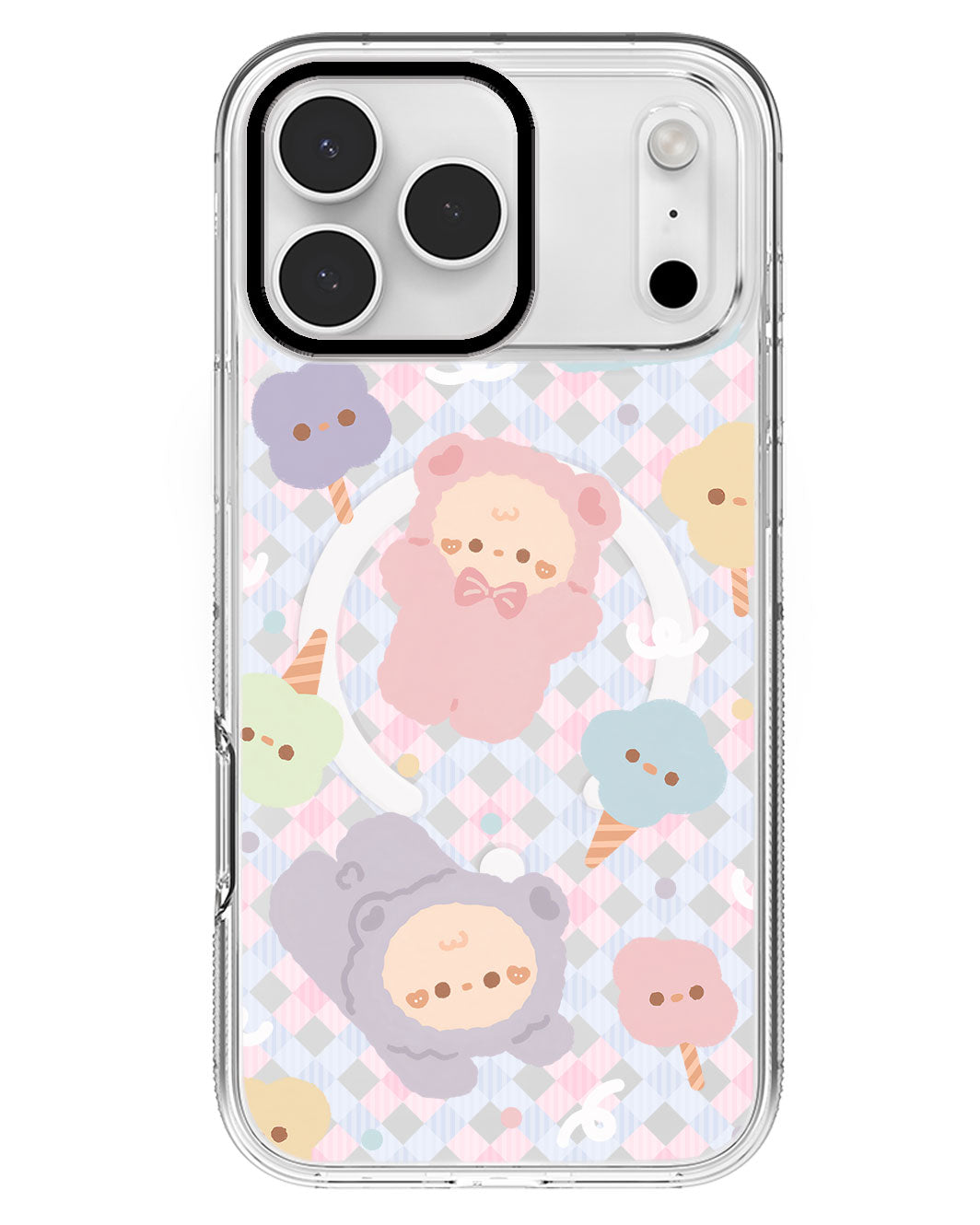 iPhone Rearguard MagSwap - Cotton Teddy