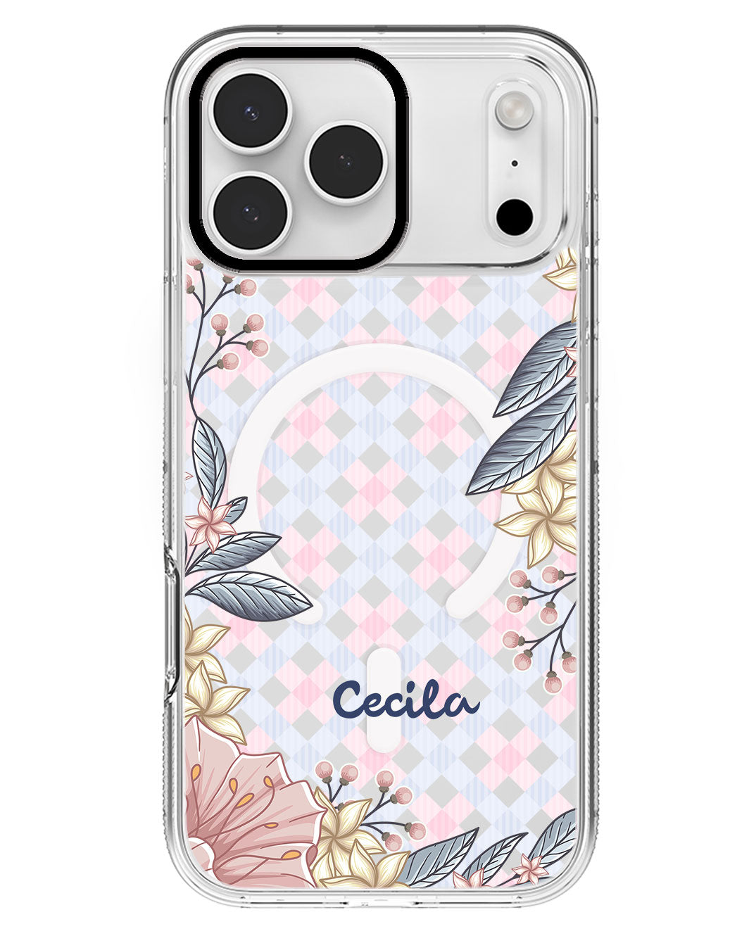 iPhone Rearguard MagSwap - Pink Florals