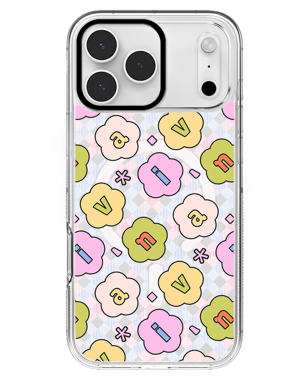 iPhone Rearguard MagSwap - CUSTOM MONOGRAM 3.0 Flower Petals 1.0