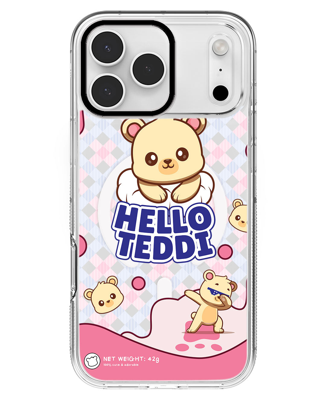 iPhone Rearguard MagSwap - Hello Teddy 2.0