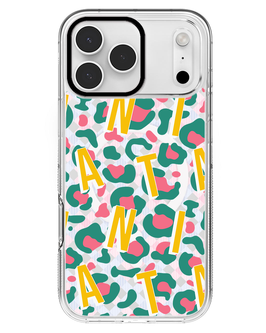 iPhone Rearguard MagSwap - CUSTOM MONOGRAM 3.0 Leopard 4.0