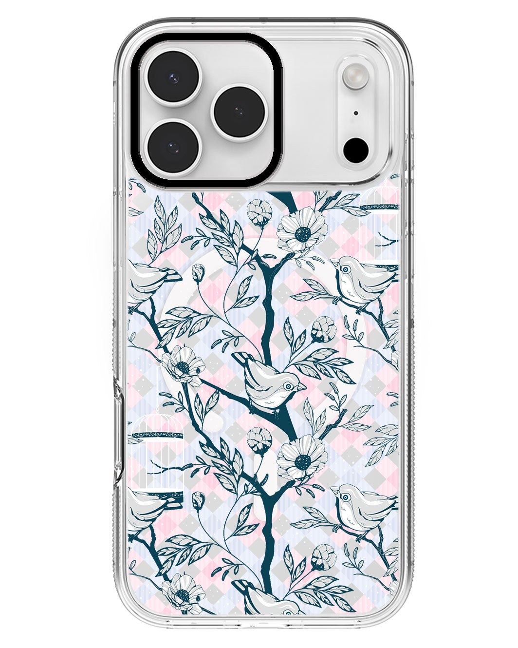 iPhone Rearguard MagSwap - Lovebird Monochrome