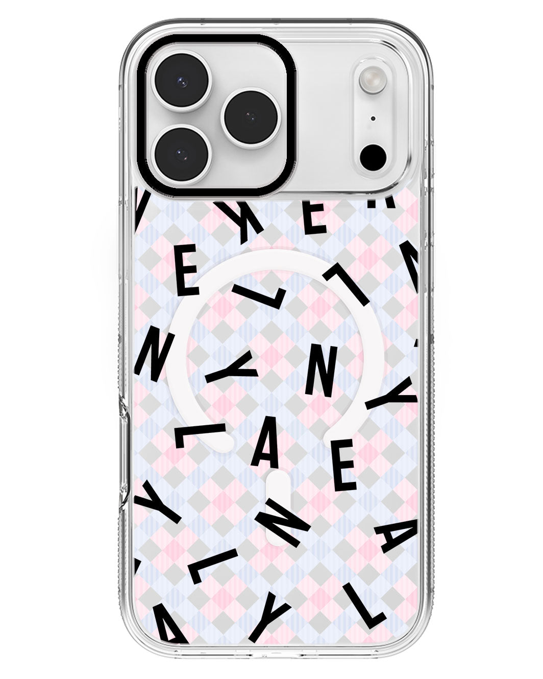 iPhone Rearguard MagSwap - CUSTOM MONOGRAM 2.0 Noir
