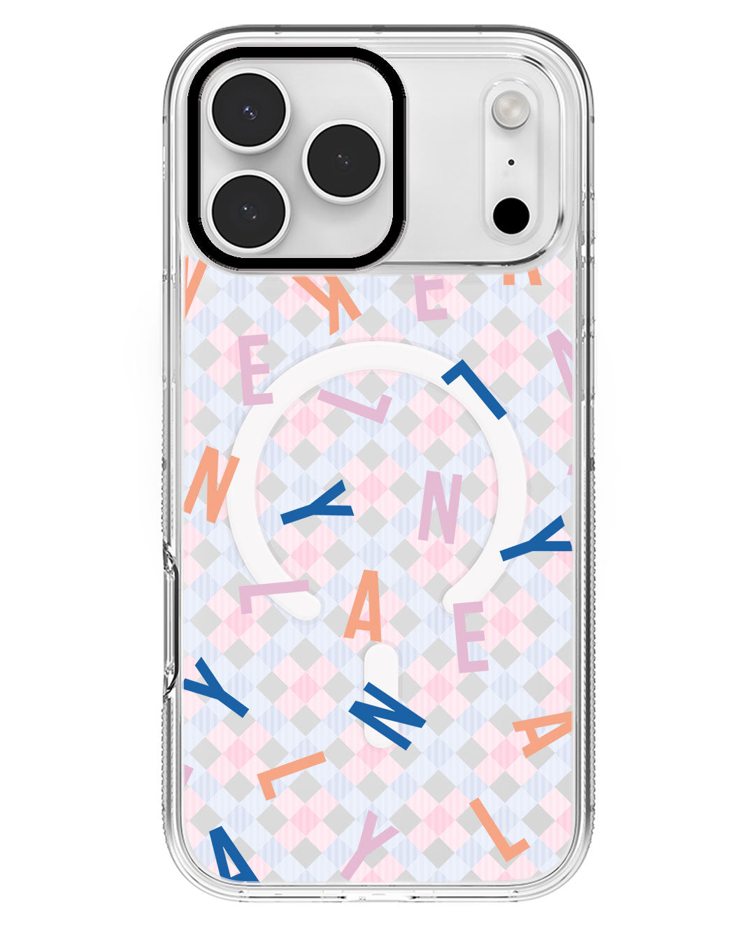 iPhone Rearguard MagSwap - CUSTOM MONOGRAM 1.0 Rainbow