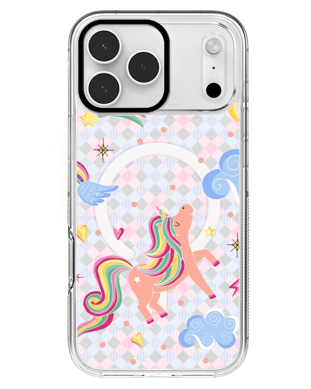 iPhone Rearguard MagSwap - Pegasus in Fairytale
