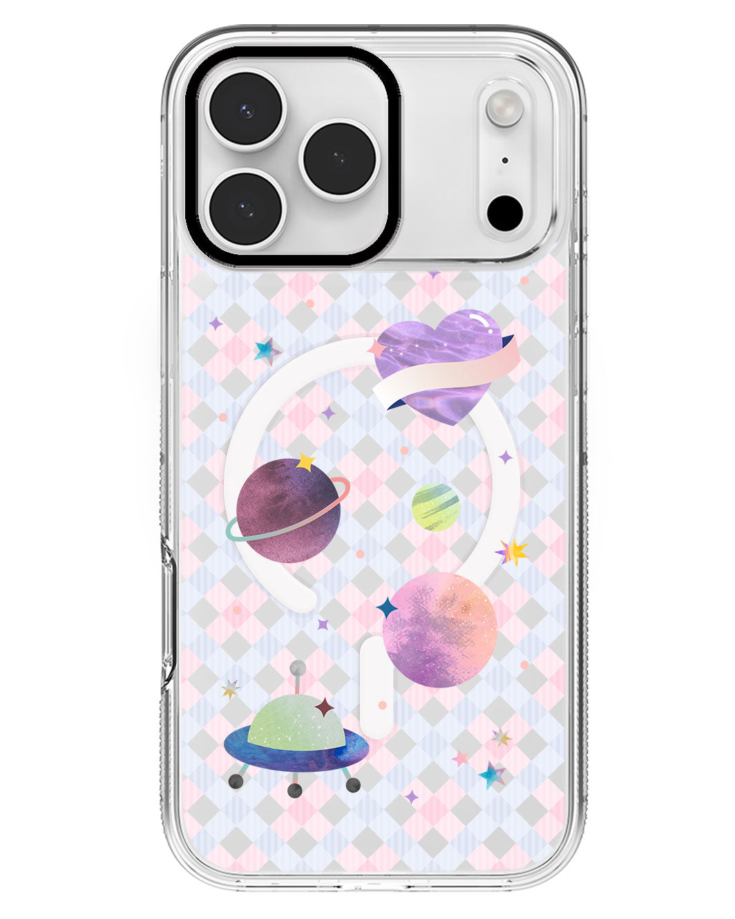 iPhone Rearguard MagSwap - Pink Planet