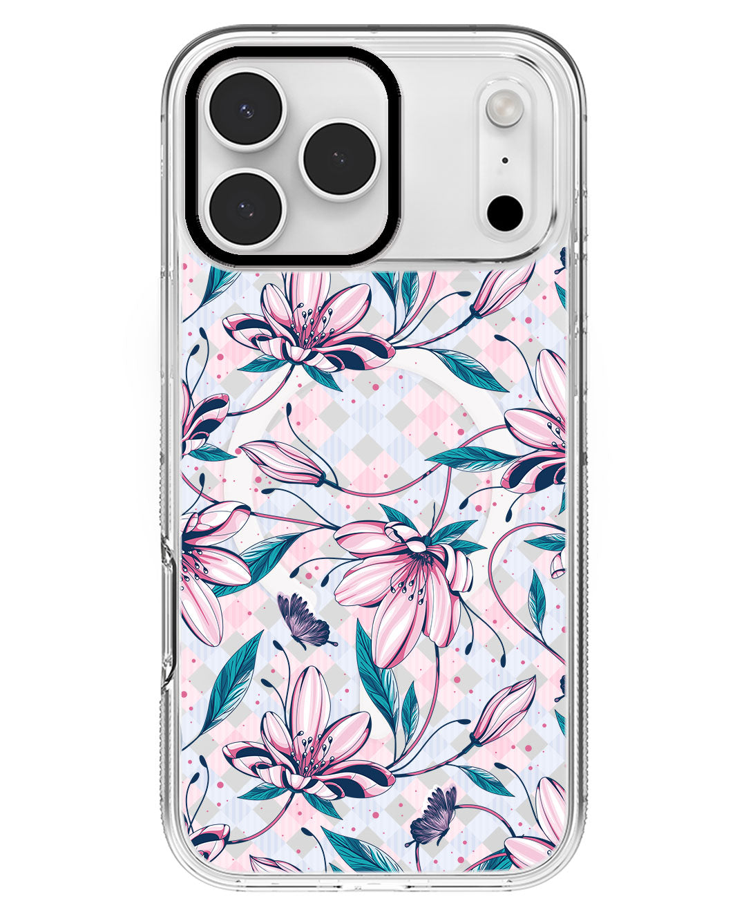 iPhone Rearguard MagSwap - Pink Tulip