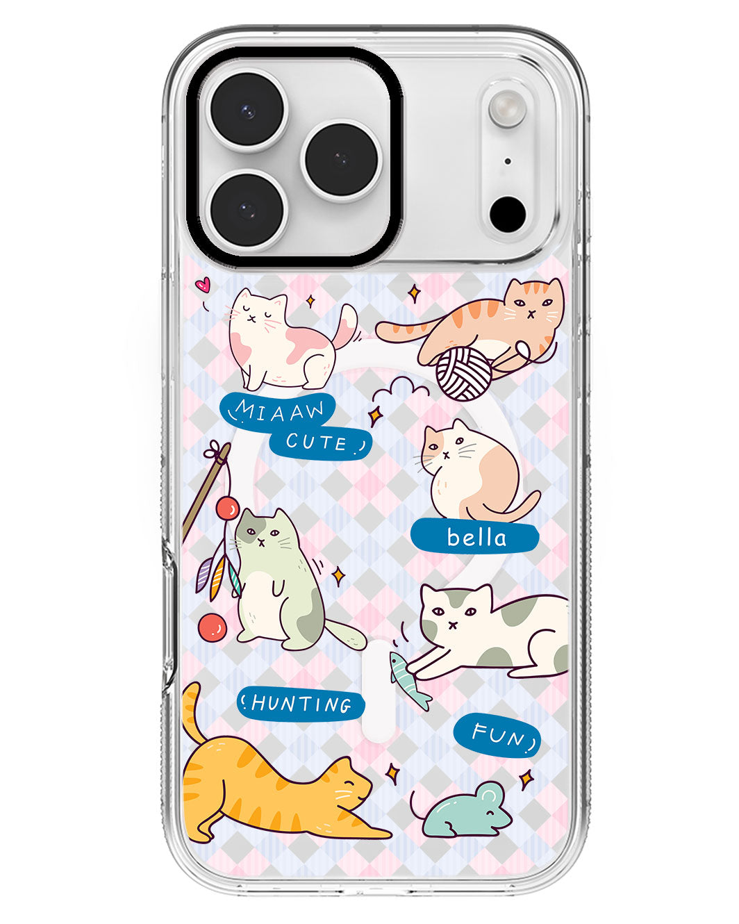 iPhone Rearguard MagSwap - Playful Cat 2.0