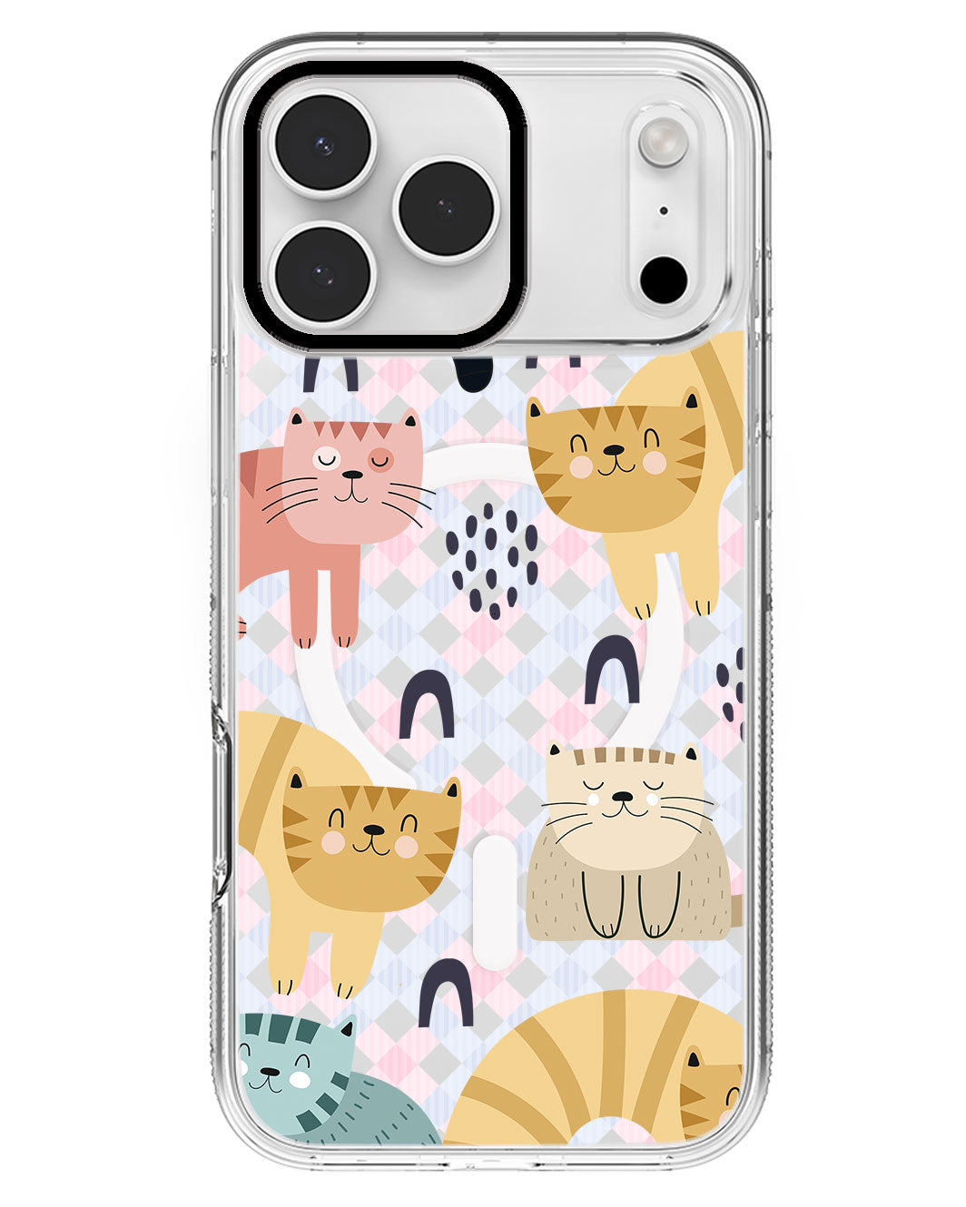 iPhone Rearguard MagSwap - Rainbow Meow