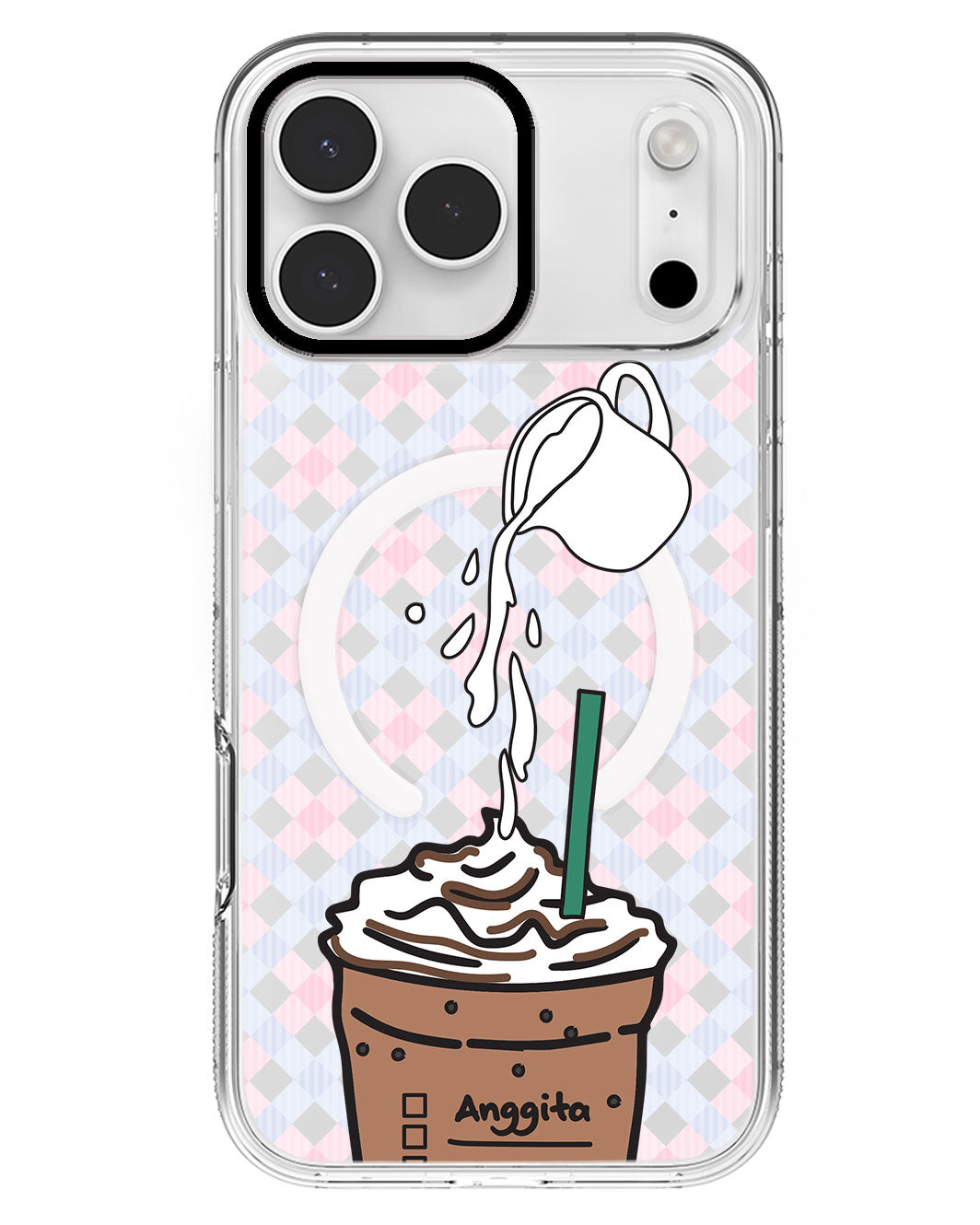 iPhone Rearguard MagSwap - Coffee Frappe