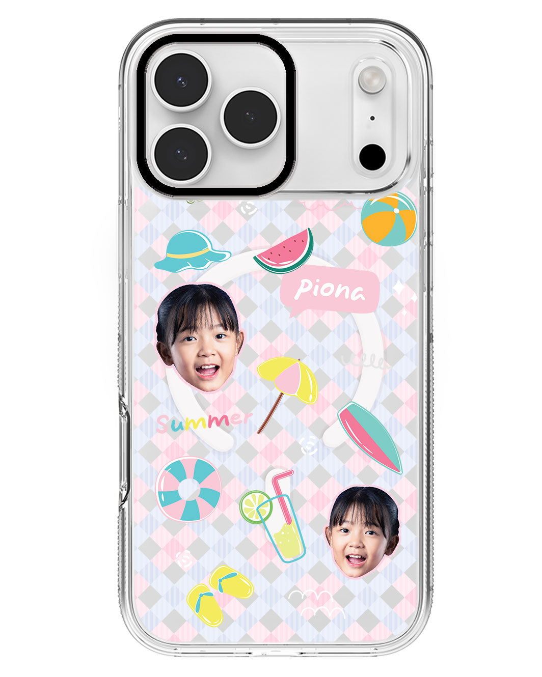 iPhone Rearguard MagSwap - Face Grid Summer