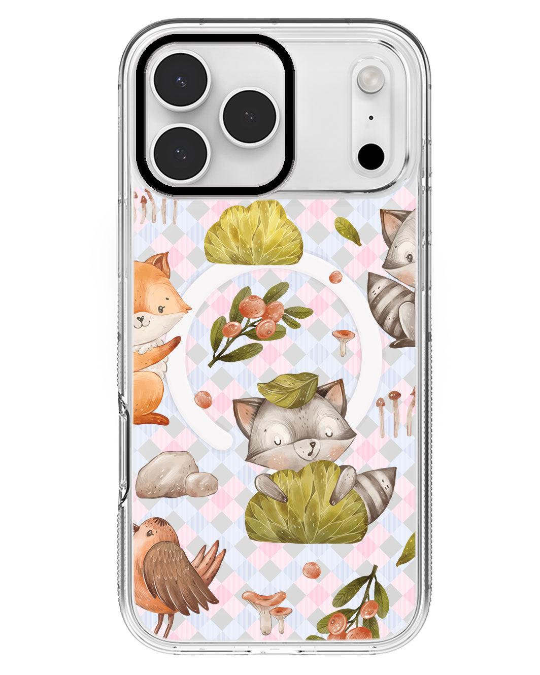iPhone Rearguard MagSwap - Racoon and Friends