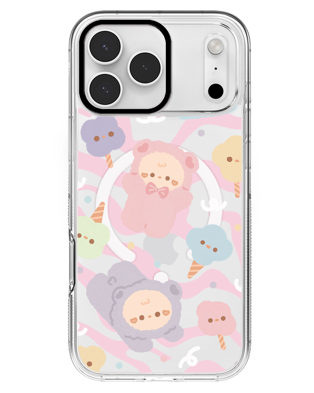 iPhone Rearguard MagSwap - Cotton Teddy