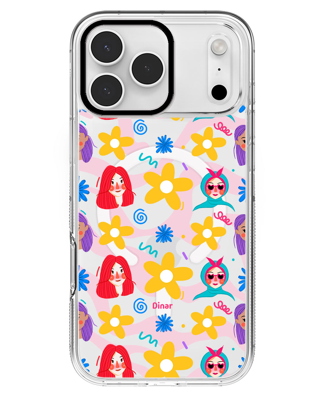 iPhone Rearguard MagSwap - Daisy Faces