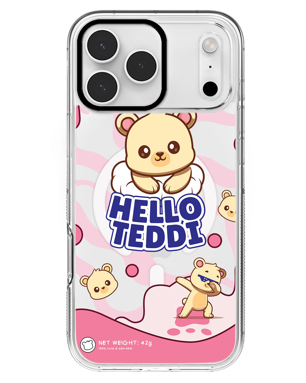 iPhone Rearguard MagSwap - Hello Teddy 2.0