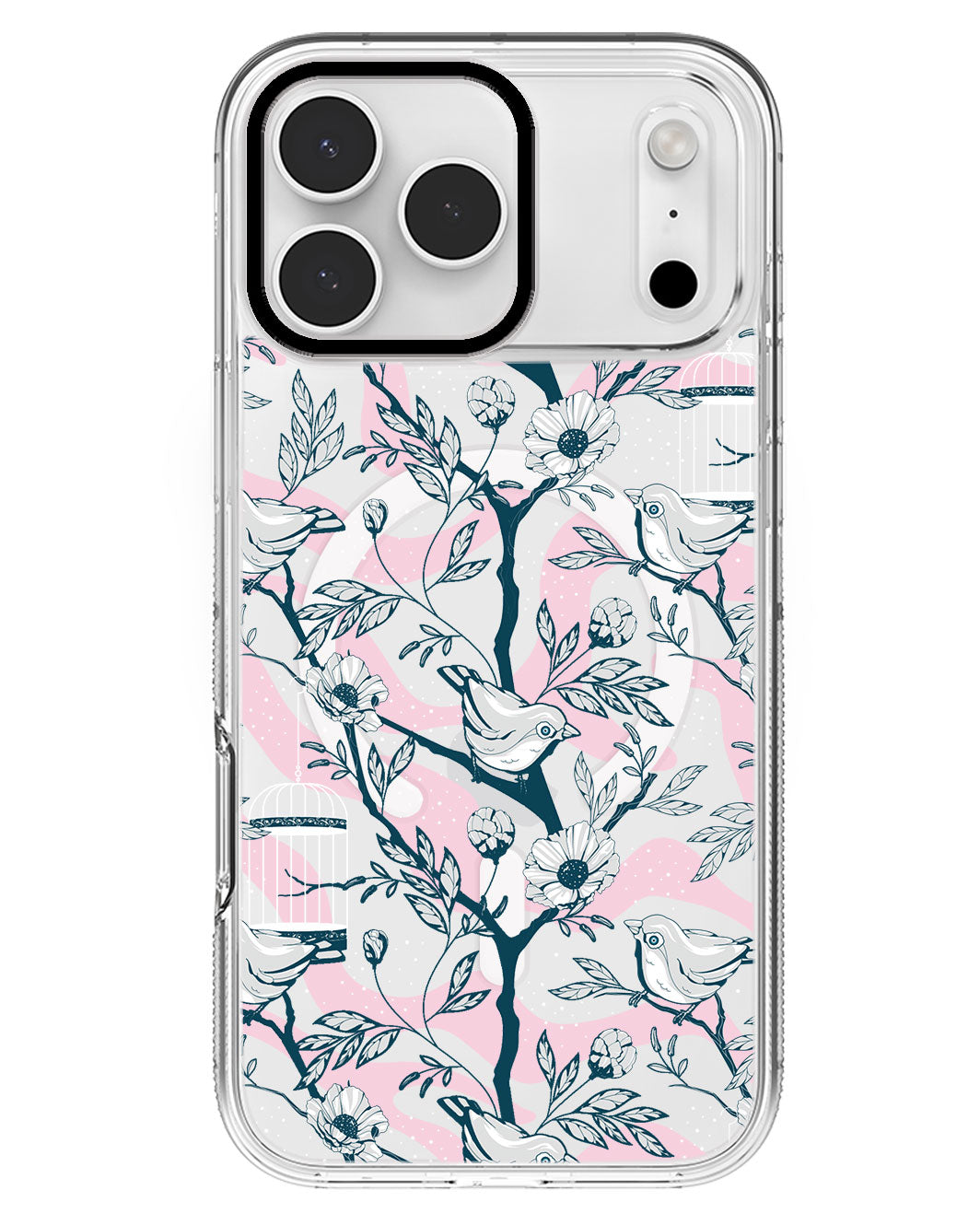 iPhone Rearguard MagSwap - Lovebird Monochrome