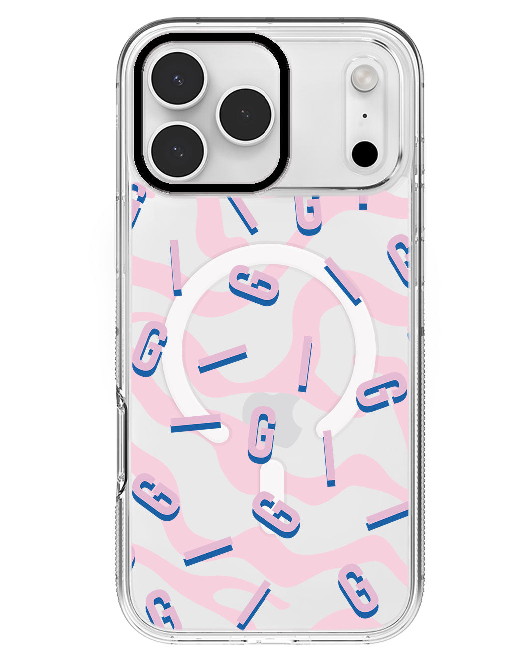 iPhone Rearguard MagSwap - CUSTOM MONOGRAM 1.0 Cotton Candy
