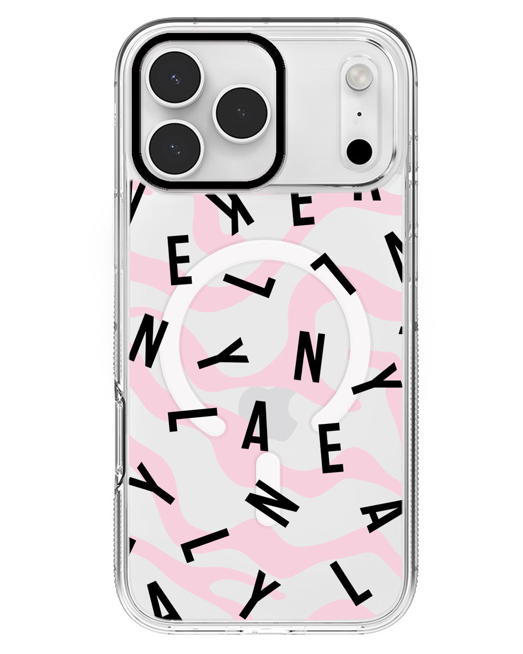 iPhone Rearguard MagSwap - CUSTOM MONOGRAM 2.0 Noir