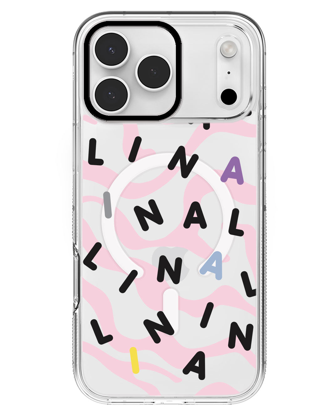 iPhone Rearguard MagSwap - CUSTOM MONOGRAM 2.0 Black