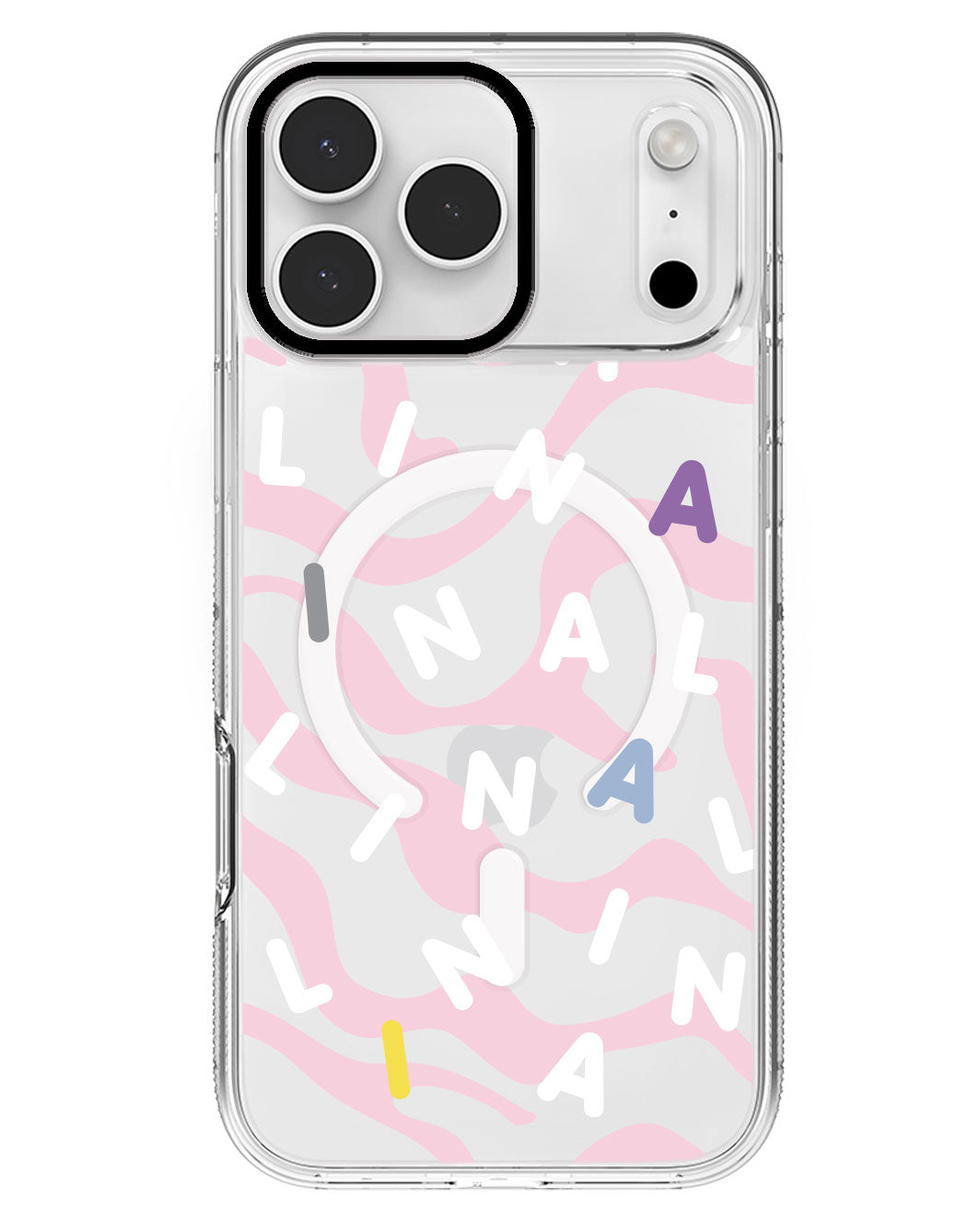 iPhone Rearguard MagSwap - CUSTOM MONOGRAM 2.0 White