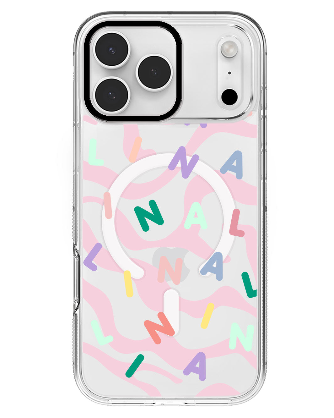 iPhone Rearguard MagSwap - CUSTOM MONOGRAM 2.0 Rainbow