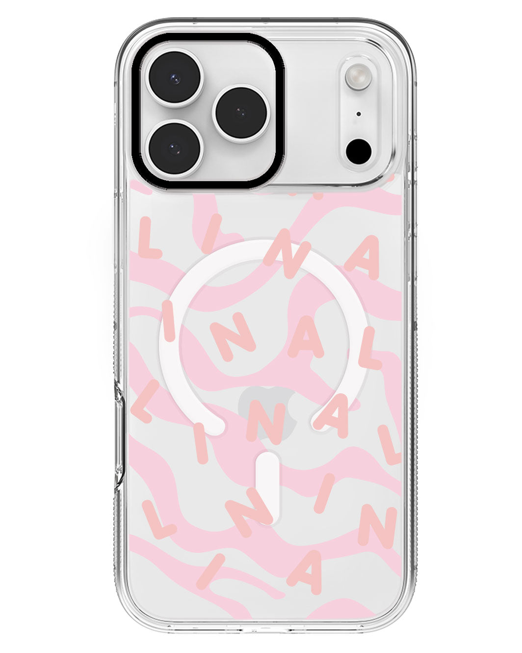 iPhone Rearguard MagSwap - CUSTOM MONOGRAM 2.0 Rosewater