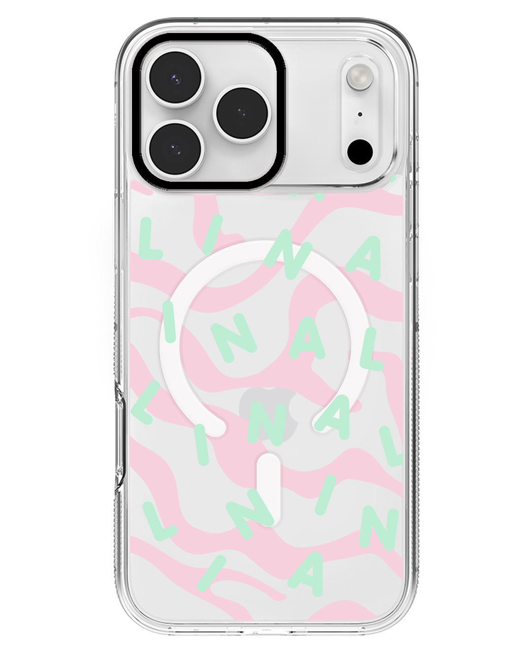iPhone Rearguard MagSwap - CUSTOM MONOGRAM 2.0 Tosca