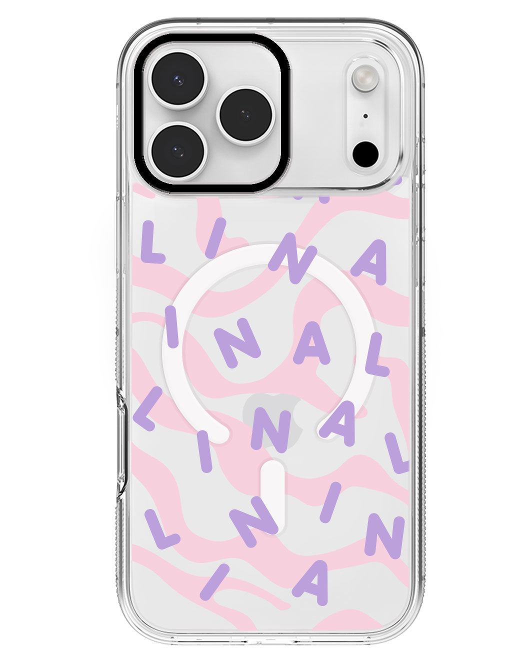 iPhone Rearguard MagSwap - CUSTOM MONOGRAM 2.0 Lilac