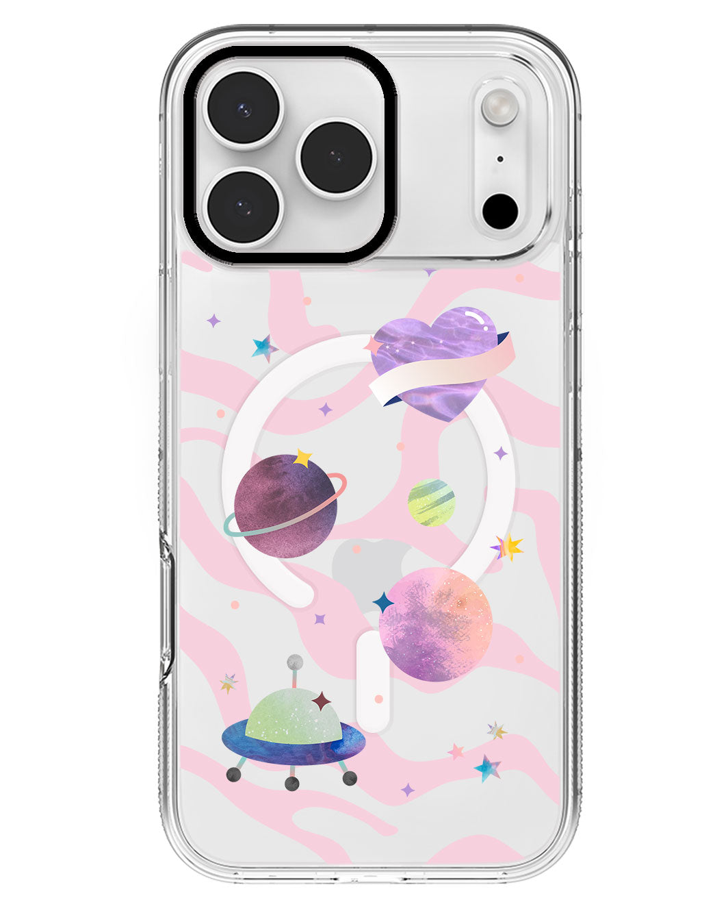 iPhone Rearguard MagSwap - Pink Planet