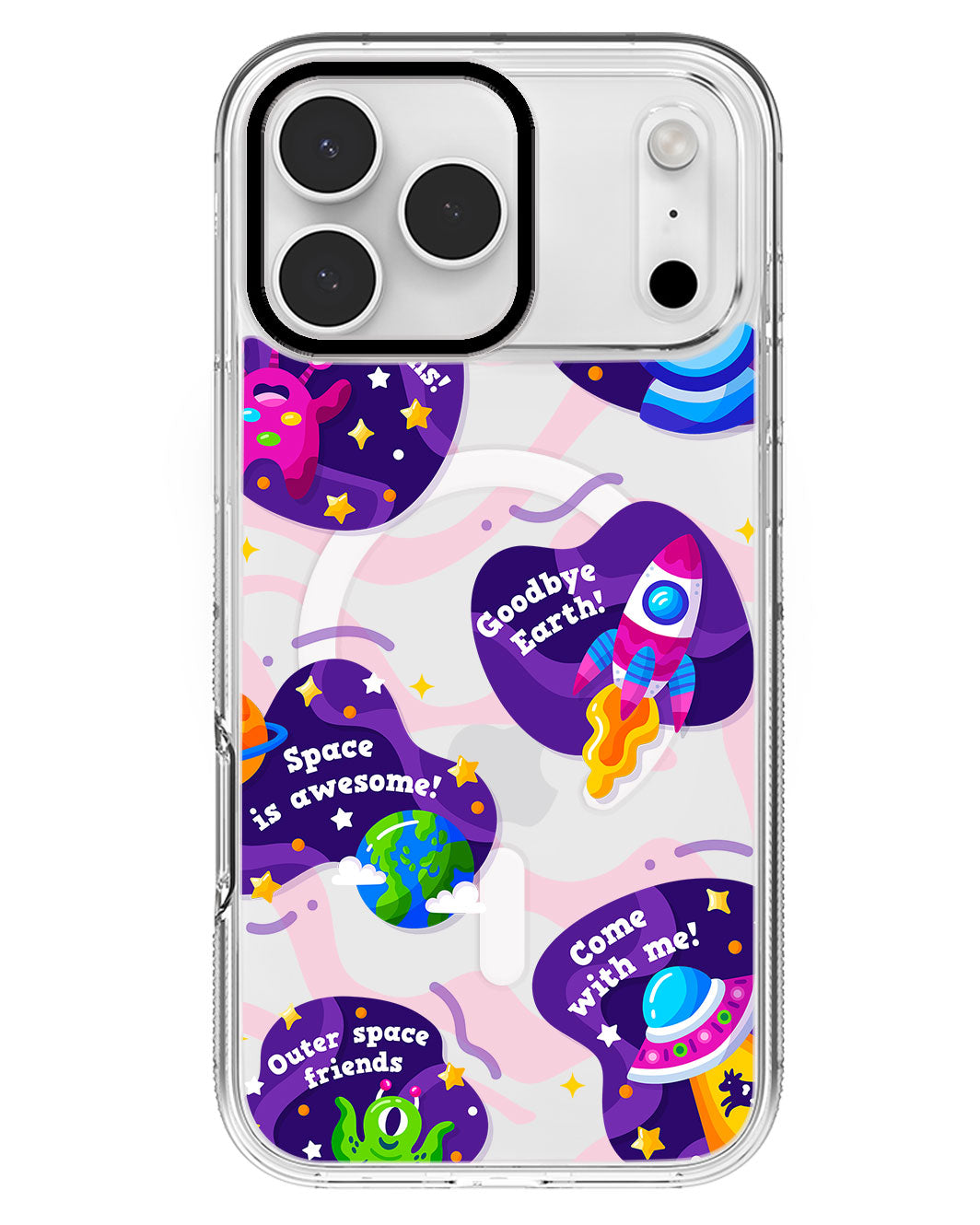 iPhone Rearguard MagSwap - Space Traveller