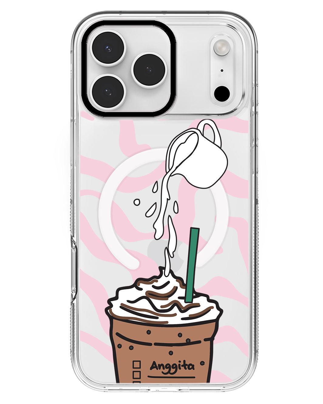 iPhone Rearguard MagSwap - Coffee Frappe