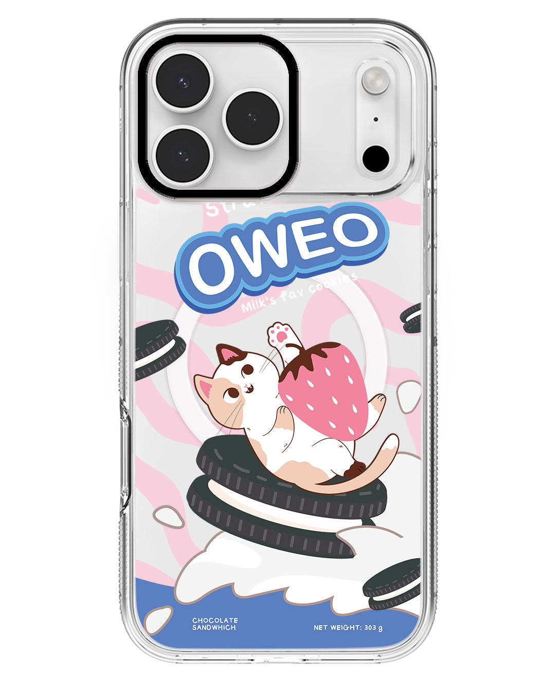 iPhone Rearguard MagSwap - Oweo Cat