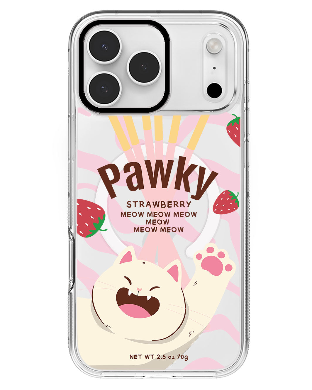 iPhone Rearguard MagSwap - Pawky Cat